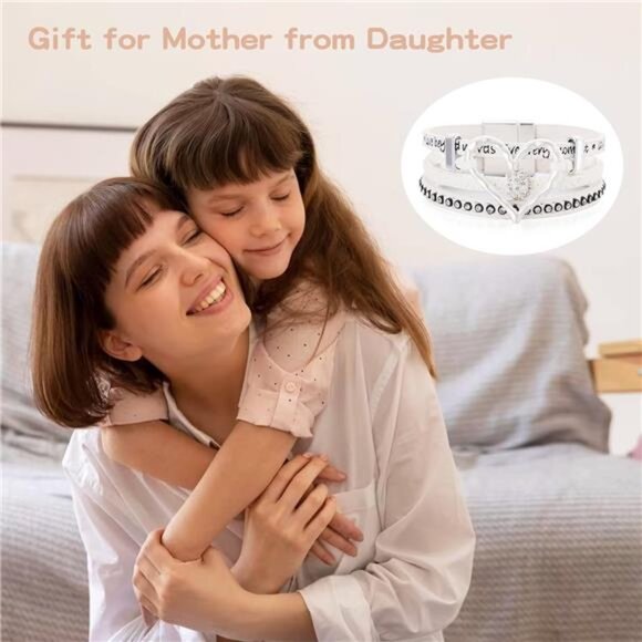 Boho Wrap Bracelets for Women Layered Leather Cuff Bangle Beaded Bra - Picture 6 of 8